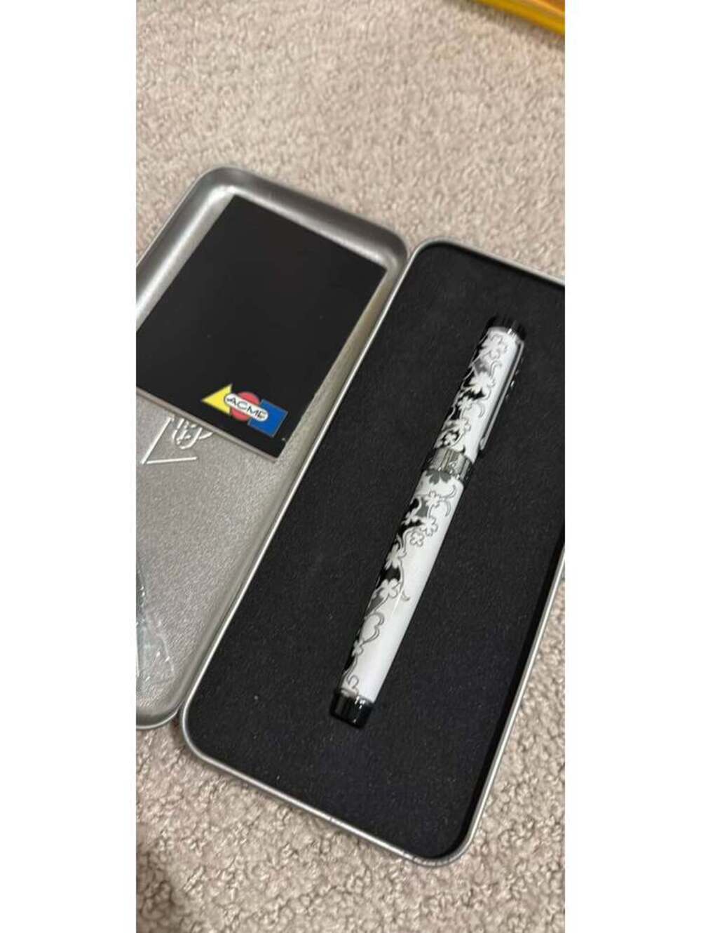 ACME Studio Fountain Pen with Floral Design